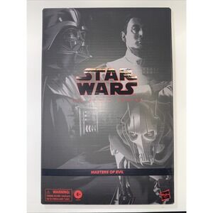 STAR WARS Black Series Masters of Evil 6" Action Figures Thrawn Vader Grievous